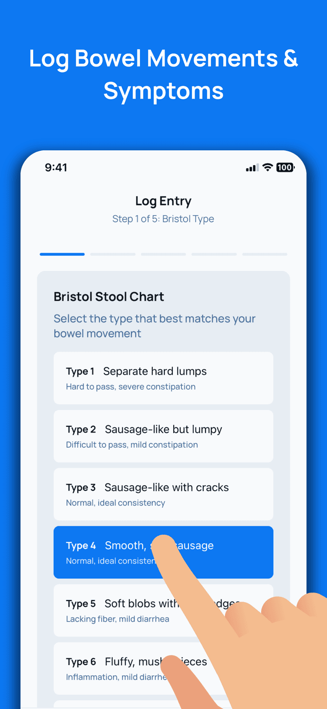 GutLog App Screenshot 2